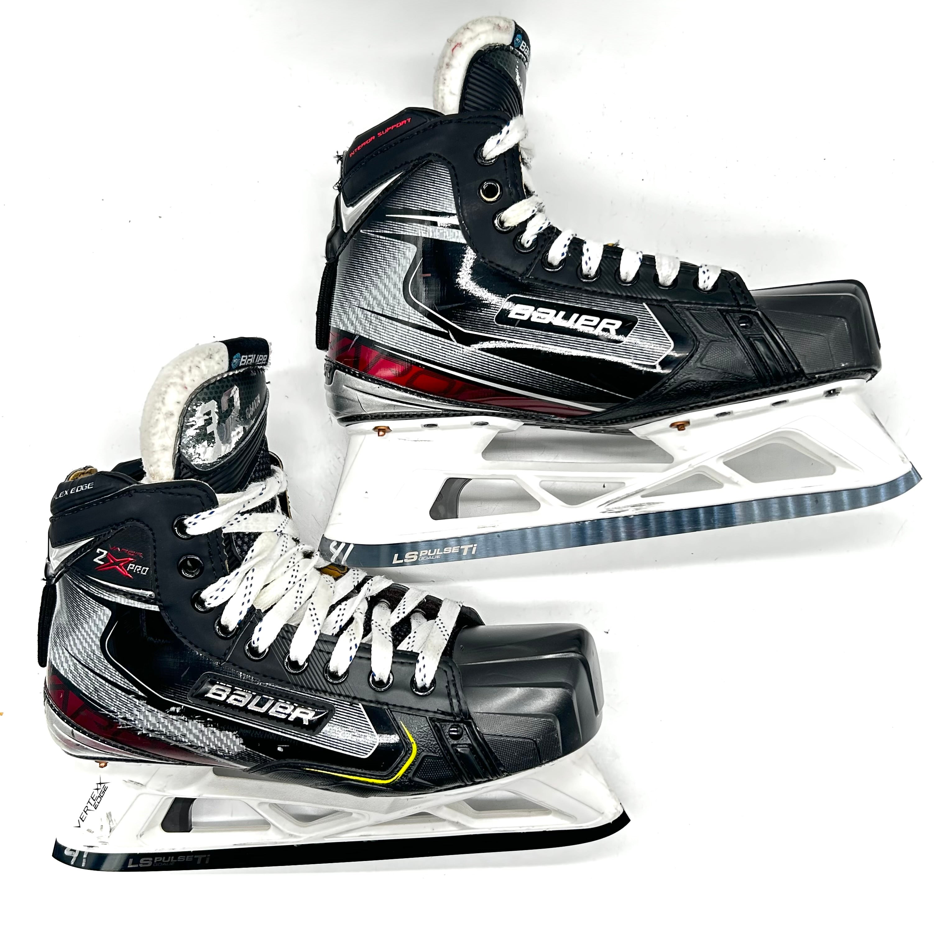 Bauer Vapor 2X Pro - Used NHL Pro Stock Goalie Skates - Antti Raanta - Size 8.25D