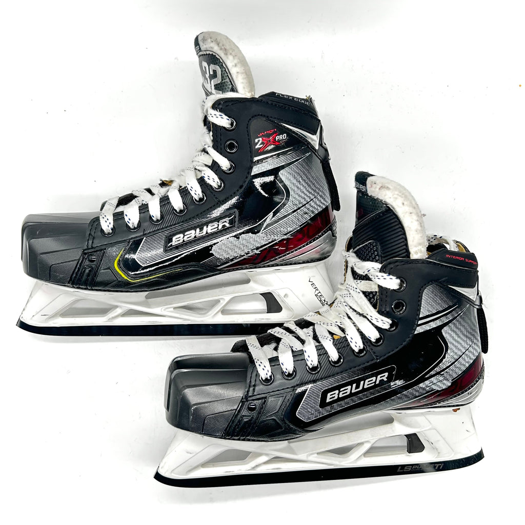 Bauer Vapor 2X Pro - Used NHL Pro Stock Goalie Skates - Antti Raanta - Size 8.25D
