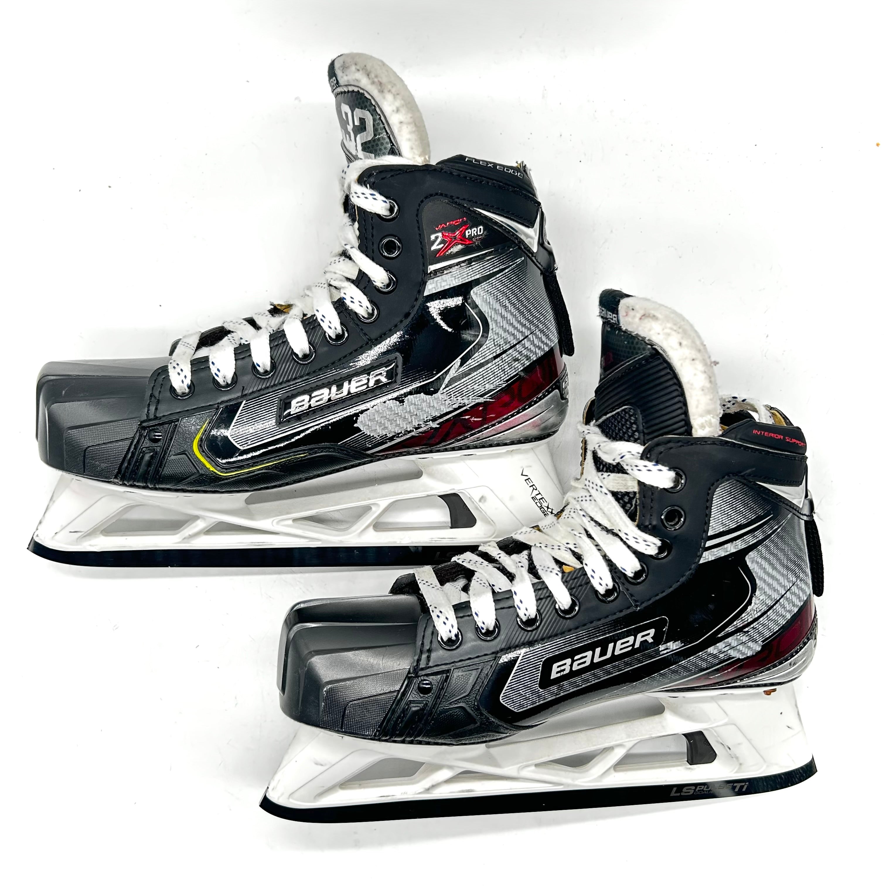 Bauer Vapor 2X Pro - Used NHL Pro Stock Goalie Skates - Antti Raanta - Size 8.25D