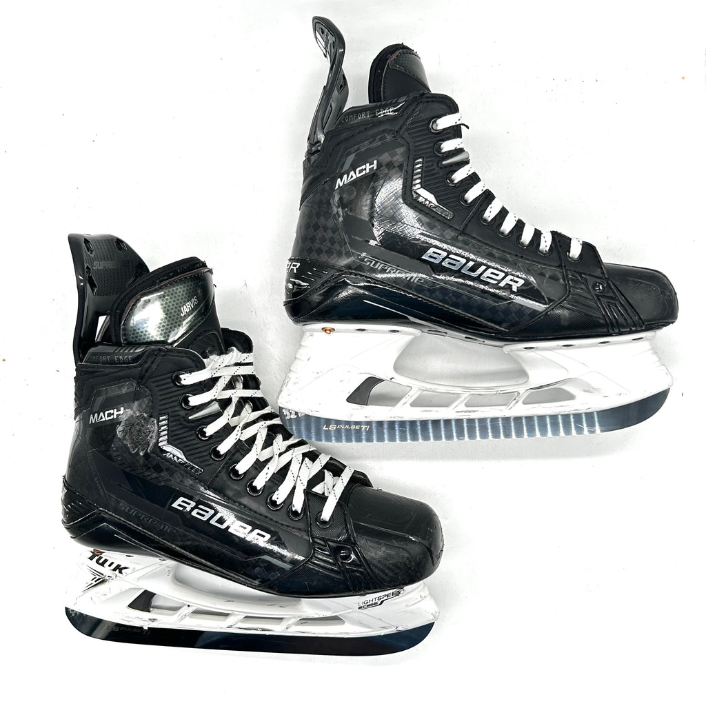 Bauer Supreme Mach - Used NHL Pro Stock Skates - Seth Jarvis - Size L: 7.25D/R: 7.5D #2