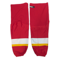 CCM - AHL Used Hockey Socks (Red/White/Yellow)