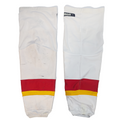 CCM - AHL Used Hockey Socks (White/Red/Yellow)