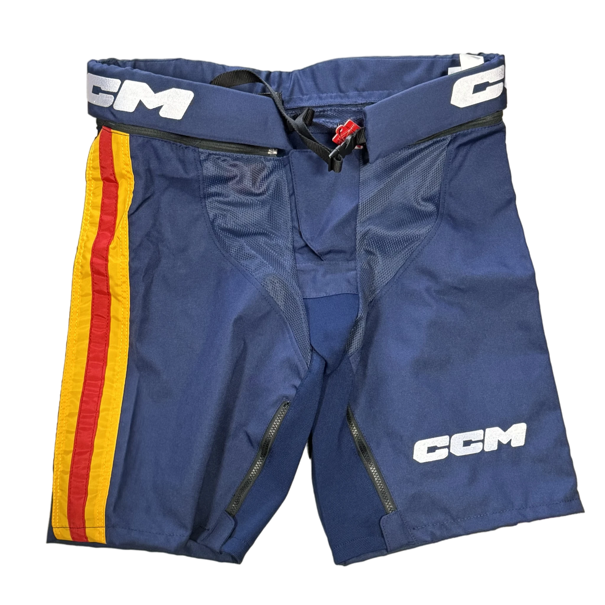 CCM PPPTKCV2 - Pro Stock Pant Shell (Navy/Yellow/Red)