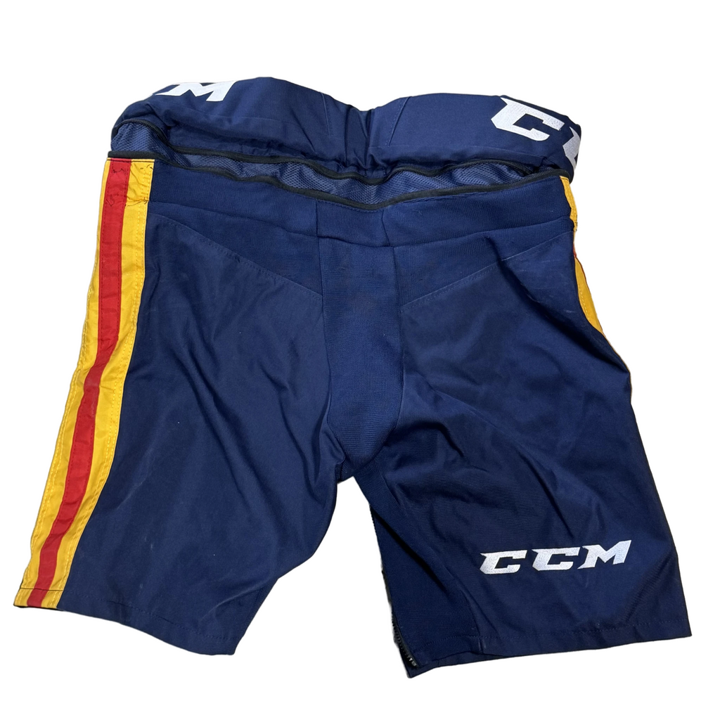 CCM PPPTKCV2 - Used Pro Stock Pant Shell (Navy/Yellow/Red)