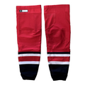 NHL - Used Fanatics Pro Stock Hockey Socks - Carolina Hurricanes (Red/White/Black)