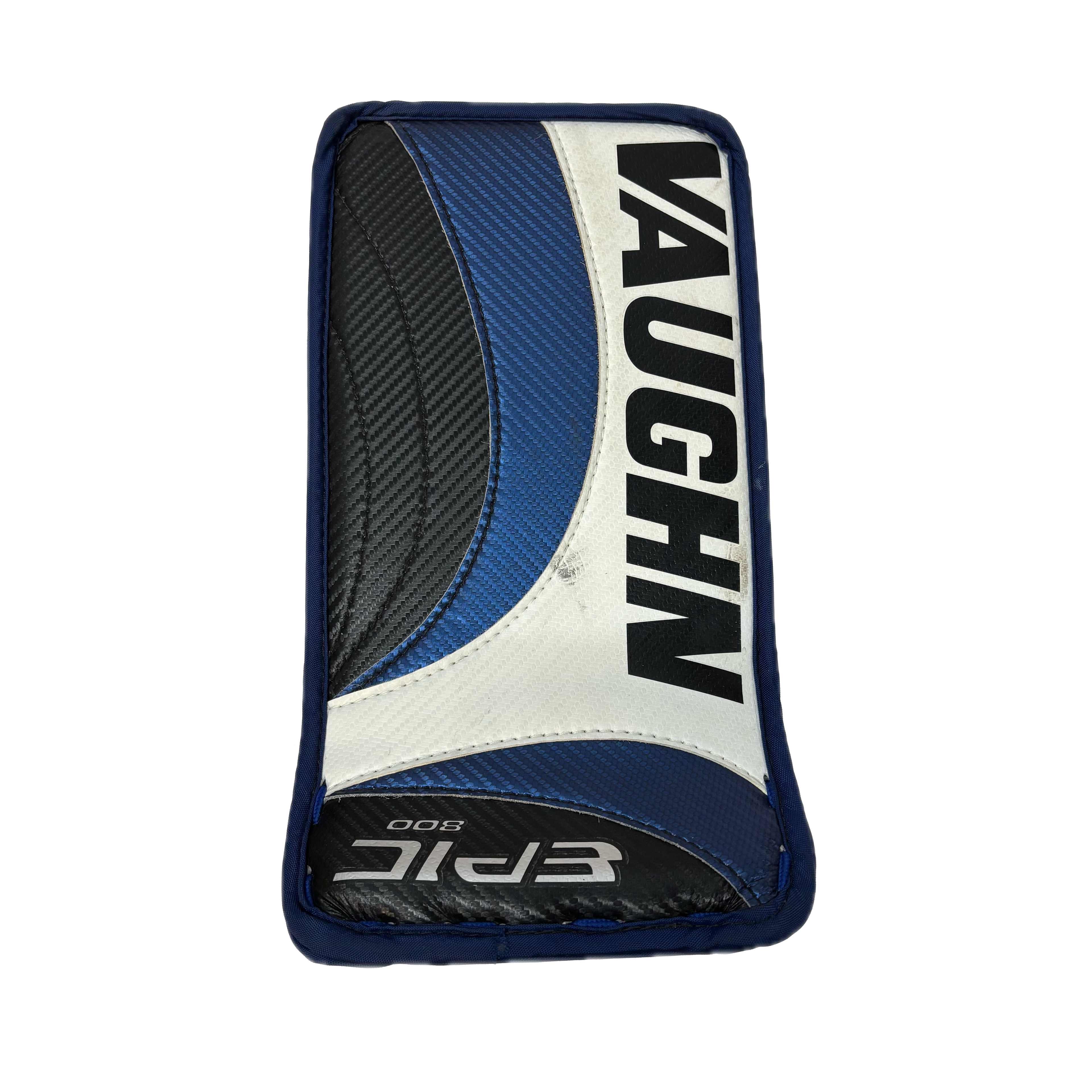 Vaughn Epic 800 - Used Junior Goalie Blocker (White/Blue/Black)