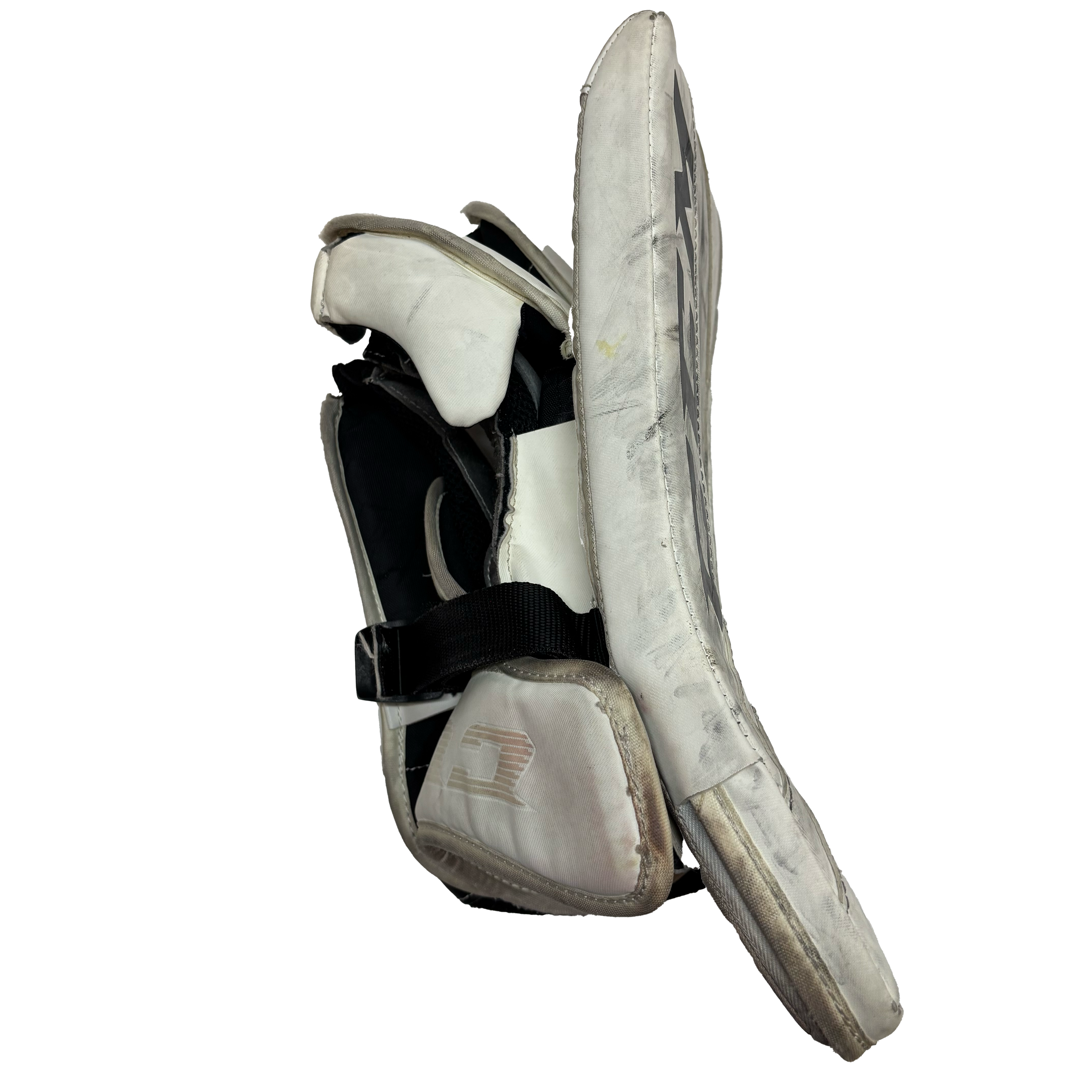 CCM Extreme Flex 5.5 - Used Full Right Junior Goalie Blocker (White)