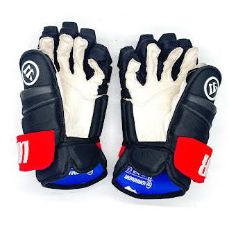 Warrior Covert QRE Pro - NHL Used Pro Stock Glove - Tony Deangelo (Black/Red)