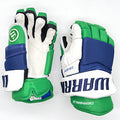 Warrior Covert QRE Pro - NHL Pro Stock Glove - Tony Deangelo (Blue/Green/White)