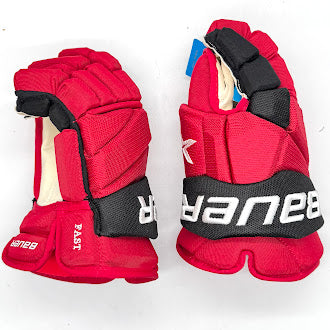 Bauer Vapor Hyperlite - NHL Pro Stock Glove - Jesper Fast (Red/Black)