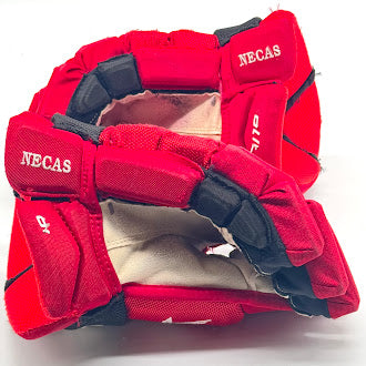 Bauer Vapor 1X Lite - Used NHL Pro Stock Glove - Martin Necas (Red/Black)