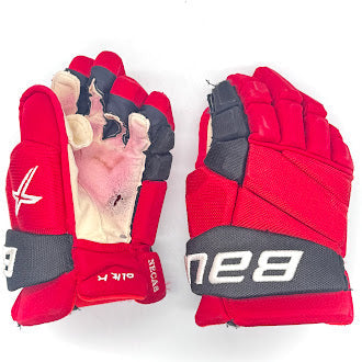 Bauer Vapor 1X Lite - Used NHL Pro Stock Glove - Martin Necas (Red/Black)