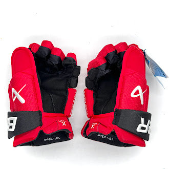 Bauer Vapor Hyperlite - NHL Pro Stock Glove - Evgeny Kuznetsov (Red/Black)