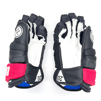 Warrior Covert QR1 Pro - NHL Pro Stock Glove - Sebastian Aho (Black/Red)