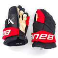 Bauer Vapor Hyperlite - NHL Pro Stock Glove - Martin Necas (Black/Red)