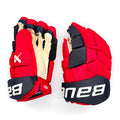 Bauer Supreme Mach - NHL Pro Stock Hockey Gloves - Sebastian Aho (Red/Black)