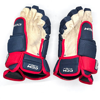 CCM HG97 - Used Pro Stock Glove - Cole Clayton (Navy/Red)