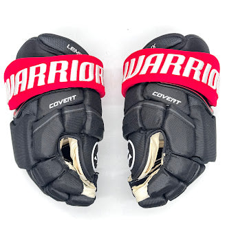 Warrior Covert QRE Pro - NHL Pro Stock Glove - Brendan Lemieux (Black/Red)