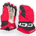 Bauer Supreme Mach - Used NHL Pro Stock Glove - Sean Walker (Red/Black)