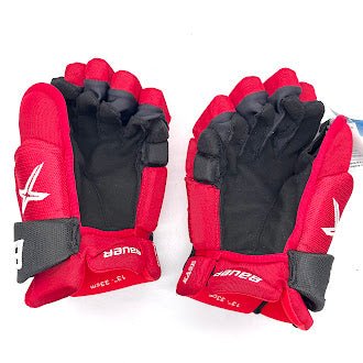 Bauer Vapor Hyperlite - NHL Pro Stock Glove - Ondrej Kase (Red/Black)