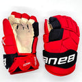 Bauer Supreme Mach - Used NHL Pro Stock Glove - Michael Bunting (Red/Black)