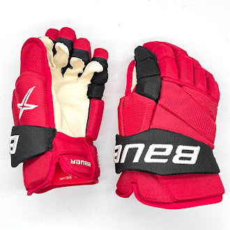 Bauer Vapor Hyperlite - NHL Pro Stock Glove - Jesper Fast (Red/Black)
