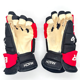 Bauer Supreme Mach - Used NHL Pro Stock Glove - Jordan Staal (Black/Red)