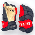 Bauer Supreme Mach - Used NHL Pro Stock Glove - Jordan Staal (Black/Red)
