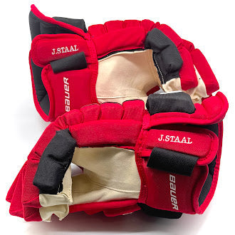 Bauer Pro Series - NHL Pro Stock Glove - Jordan Staal (Red/Black)