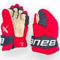 Bauer Vapor Hyperlite - Used NHL Pro Stock Glove - Andrei Svechnikov (Red/Black)