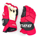 Bauer Supreme Mach - NHL Pro Stock Glove - Brady Skjei (Red/Black)