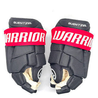 Warrior Alpha FR Pro - NHL Pro Stock Glove - Jake Guentzel (Black/Red)