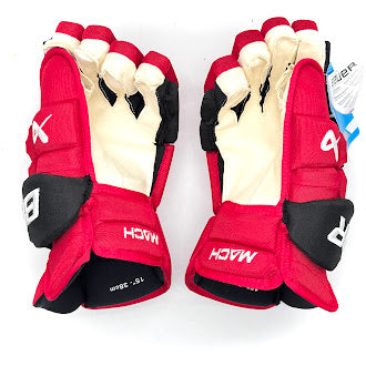 Bauer Supreme Mach - NHL Pro Stock Glove - Brady Skjei (Red/Black)