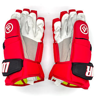 Warrior Alpha DX - NHL Pro Stock Glove - Carolina Hurricanes (Red/Black)