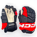 CCM HGTK - Used NHL Pro Stock Glove - Eric Robinson (Black/Red)