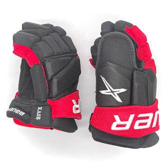 Bauer Vapor Hyperlite - NHL Pro Stock Glove - Ondrej Kase (Black/Red)