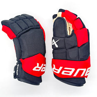Bauer Supreme Mach - Used NHL Pro Stock Glove - Sean Walker (Black/Red)