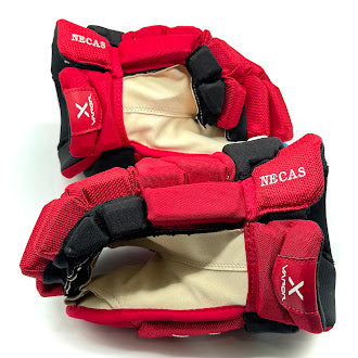 Bauer Vapor Hyperlite - NHL Pro Stock Glove - Martin Necas (Red/Black)