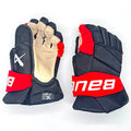 Bauer Vapor Hyperlite - Used NHL Pro Stock Glove - Jaccob Slavin (Black/Red)