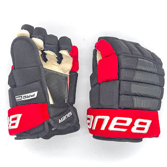 Bauer Pro Series - NHL Pro Stock Glove - Ethan Bear (Black/Red)