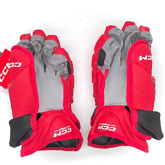 CCM HG12 - NHL Pro Stock Glove - Stefan Noesen (Red/Black)