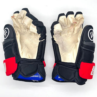 Warrior Covert QRE Pro - NHL Used Pro Stock Glove - William Carrier (Black/Red) #2
