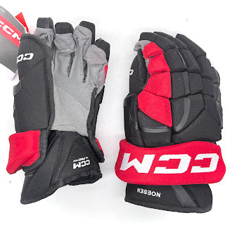 CCM HG12 - NHL Pro Stock Glove - Stefan Noesen (Black/Red)