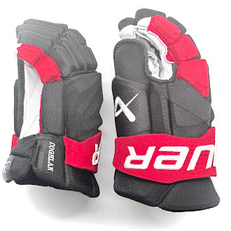 Bauer Vapor Hyperlite - NHL Pro Stock Glove - Dylan Coghlan (Black/Red)
