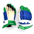 True Catalyst 9X - NHL Pro Stock glove - Calvin De Haan (Blue/Green/White)